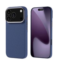 iPhone 17 Pro Kılıf Ultra İnce Karbon Tasarımlı ve Magsafeli Cabix Premium Kapak