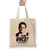 What Would Cooper Do Agent Dale Cooper Twin Peaks Bez Çanta Uzun Saplı
