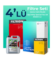 Filtron Toyota C-HR 1.8 Hybrid Filtre Bakım Seti Liqui Moly Motor Yağlı (2016-2017) 4 Lü