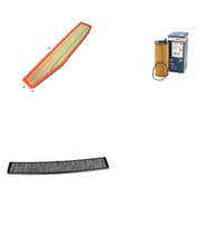 Bosch Filtre Bakım Seti Bmw X3 E83 20d Dizel N47 150 Beygir 2003-2010 Hava + Yağ f. + Polen Filtre Sardes