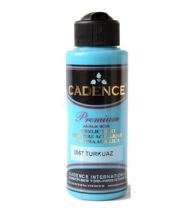Cadence Premium Akrilik Boya 120 ml. 2067 Turkuaz 