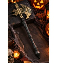 Halloween Plastik Yapay Kostüm Baltası 64 cm Cadılar Bayramı Parti Gösteri ve Etkinlik Aksesuarı
