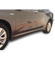 Fiat Egea HB - Sedan (2015 - 2018) Yan Marşpiyel Seti (Plastik)