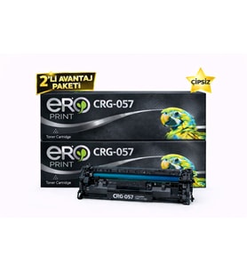 3000 Sayfalık Çipsiz - Canon İ-Sensys MF-443dw Muadil Toner 2'li Avantaj Paket