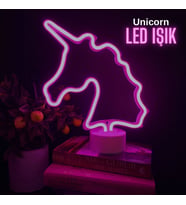 TEK BOYNUZLU AT NEON LED IŞIK