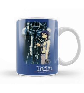 Serial Experiments Lain Mech Kupa Bardak Porselen
