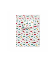 %100 Pamuklu Bebek Lastikli Çarşaf 60x120+20 Bebek Yastık Kılıfı 35x45