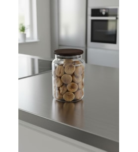 Bambum Nero Zone - Cam Saklama Kabı 800ml