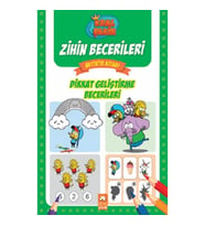 Dikkat Geliştirme Becerileri-Kral Şakir Zihin Becerileri Aktivite Kitabı
