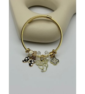 Çelik Gold Pandora Bileklik - 25-blk286