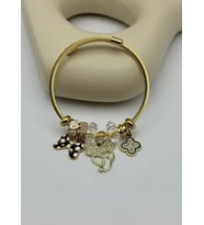 Çelik Gold Pandora Bileklik - 25-blk286