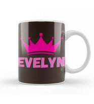 Evelyn  Name personalized Custom   vintage Retro Rainbow Style Design Gift Baby Gift For Her Kupa Bardak Porselen