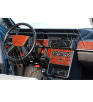 Meriç® Fiat Tempra Ön Torpido Kaplama Maun 33 Parça 1991-1995 (Maun)