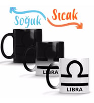 Signo Libra Sihirli Kupa Bardak Porselen