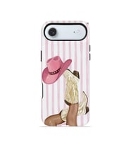iPhone 17 Air Vorian Çift Katmanlı Kılıf Pink Rodeo