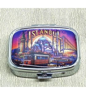 İstanbul Temalı İlaç Kutusu Alk4369