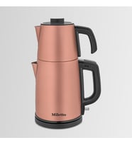 Miletto Rose Gold 2000W Gizli Rezistanslı Otomatik Çay Makinesi 2,9 lt - MT20R