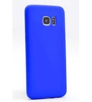 Zore Galaxy S7 Edge ile Uyumlu Premier Silikon Kılıf Saks Blue (Mavi)