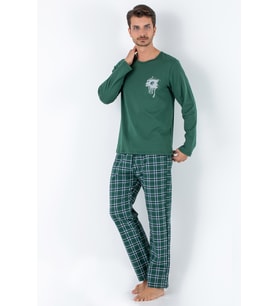 DoReMi Erkek Pijama Takımı (Yeşil-Yesıl)