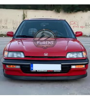 Honda Civic EF 1990-1995 Uyumlu H lip Esnek Ön Lip 2 Parça Karlık Ön Ek Tampon Altı Dil