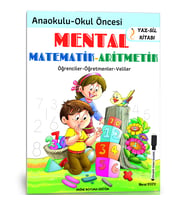 Okul Öncesi Mental Aritmetik YAZ-SİL Kitabı