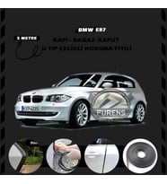 Bmw E87 Oto Araç Kapı Koruma Fitili 5metre Parlak Siyah Renk