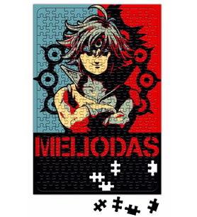 The Seven Deadly Sins Meliodas Sin of Wrath Puzzle