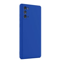 Samsung Galaxy Note 20 Kılıf First Silikon - Mavi