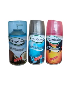 Tropicana Air Freshener Oda Kokusu Coconut Anti Tobacco Tropical Otomatik Spreyi 260 Ml X 3 Adet
