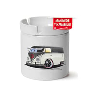 Vw Transporter T1 Baskılı Porselen At-Söndür Küllük
