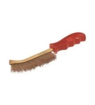 İzeltaş 07416 50 001 270mm Kıvrık Uçlu Fırça Plastik Saplı