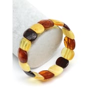 Damla Kehribar Bileklik – 11 × 19 mm  12 gr  18 cm