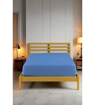 %100 PAMUKLU TEK VEYA ÇİFT KİŞİLİK LASTİKLİ ÇARŞAF (FİTTED JERSEY/PENYE ÇARŞAF) (Lacivert)