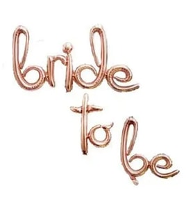 Gold Rose Bride To Be Imza Tasarım Folyo Balon, Bekarlığa Veda Partisi-