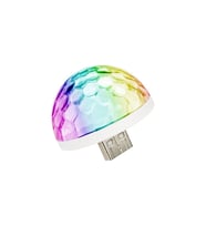 Alfa USB Disko Topu Sese Duyarlı Renkli Işıklı LED Lamba (Çok Renkli)