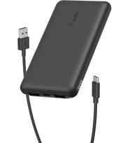Belkin Usb-C Taşınabilir Powerbank, 10000 Mah, 1 Usb C Bağlantı Noktası Ve 15W'A Kadar 2 Usb A Bağla (Çok Renkli)