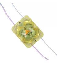 Pm-14715 12 Volt 2 Watt Sarı Yanıp Sönen Çakar 4333-3030 Modül Led 43X33X28Mm