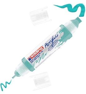 Edding 5400 Akrilik Boyama Markörü 3D Double Liner PARLAK TURKUAZ 