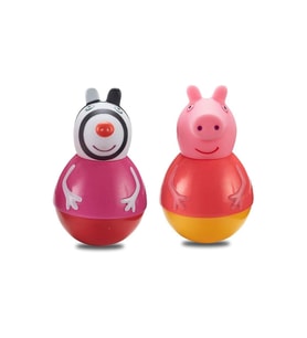 Weebles Peppa Pig 2'li Paket Peppa Pig & Zoe Zebra