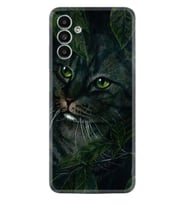 Samsung A23 A31 A32 A50 A51 A52 A53 A70 Kılıf Desenli Silikon Flowers Cat 1345