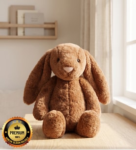 Uyku ve Oyun Arkadaşım Uzun Kulak Bunny Peluş Tavşan 65 cm