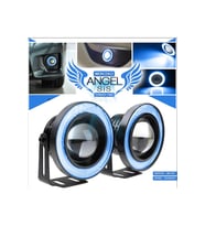 76 MM BUZ MAVİ ANGEL SİS FARI (Beyaz)