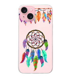 PrintiFy Apple  iPhone 15 ile Uyumlu 1mm Slim Fit Nazar Boncuğu 6 Baskılı Şeffaf  Kılıf