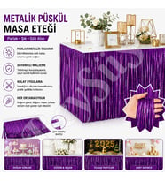 Masa Püskülü Mor