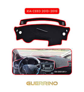 KİA CEED 2013-2019TORPİDO KORUMA HALISI KIRMIZI KENAR