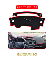 KİA CEED 2013-2019TORPİDO KORUMA HALISI KIRMIZI KENAR