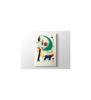 DBSanatevi Joan Miro - The Green Moon Tablo 60 X 80 Cm