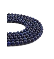 Lapis Lazuli Taşı Küre Kesim Parlak 6mm Doğal Taş Dizi [AB]