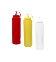 TİTİZ 1000 ML SOS ŞİŞESİ AP-9419 KARMA RENK (Çok Renkli)