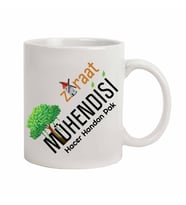 Ziraat Mühendisi isme özel Meslek kupa bardak